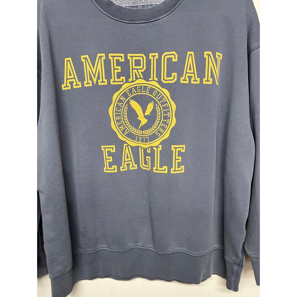 American Eagle Pullover Sweatshirt Womens Large Athleisure Casual Loungewear - Picture 4 of 10